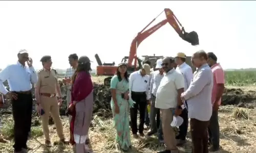 Silt removal in Bhadrakali Lake inspected