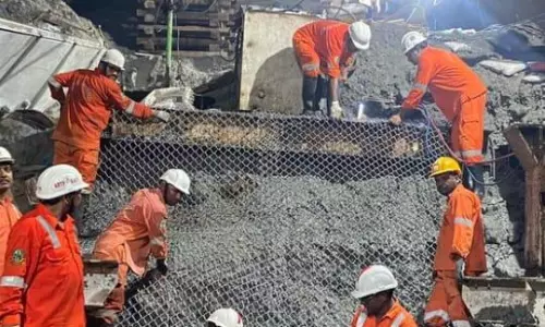 Point of rescuers safety vs search inching close in SLBC tunnel