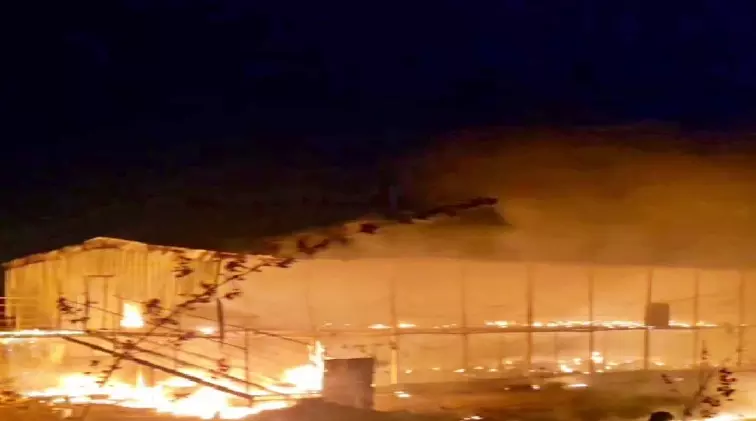 Fire Breaks Out In Art Studio, None Hurt