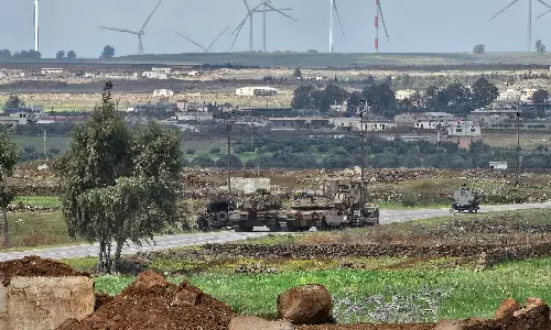 Israel strikes two military bases in central Syria