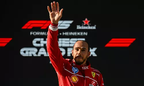 Chinese GP Sprint: Lewis Hamilton Wins First Race For Ferrari