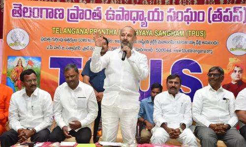 Bandi slams Oppn for conspiring against Modi under delimitation