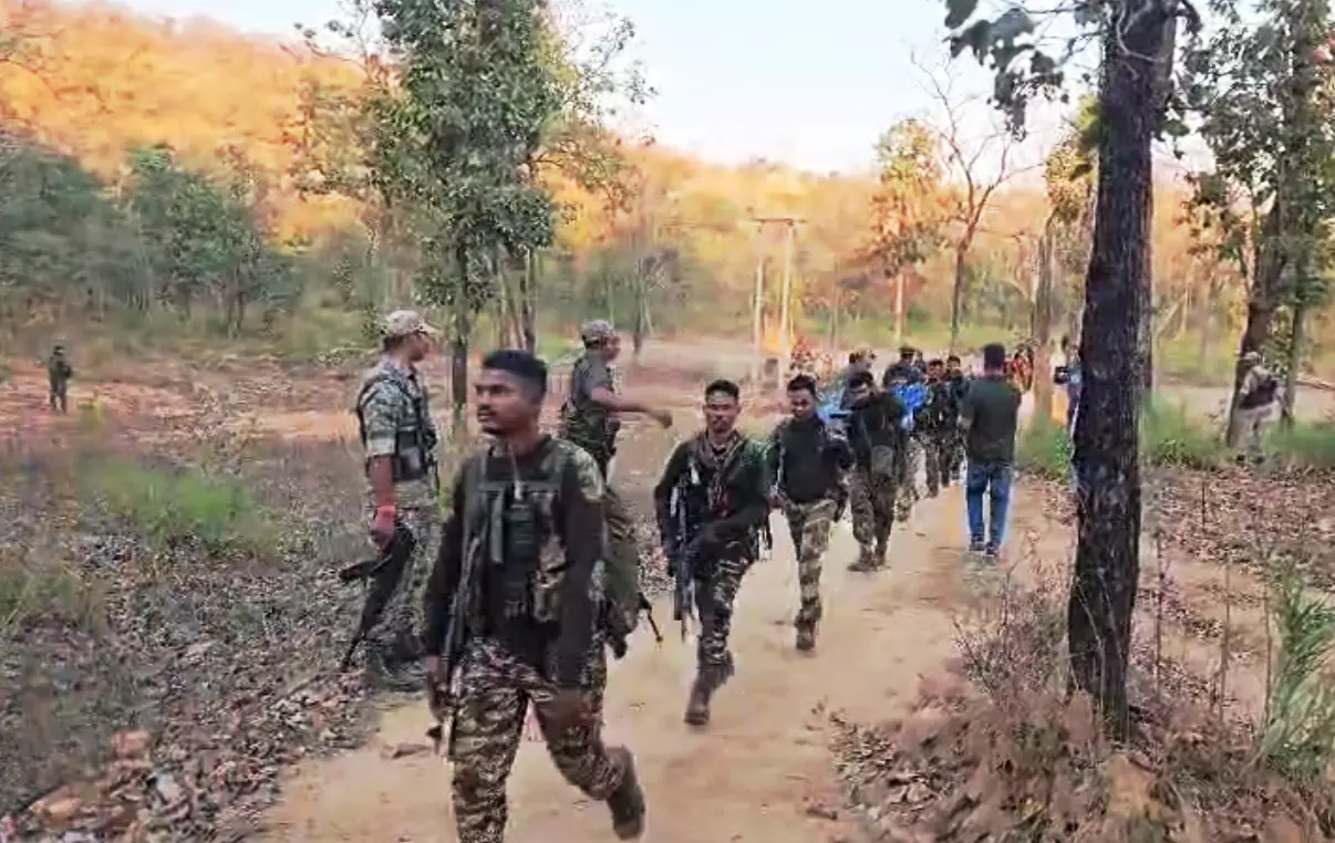 Three Naxalites Killed in Encounter with Security Forces in Chhattisgarh