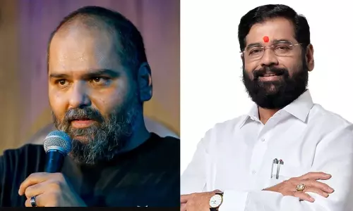 Shinde Calls Kunal Kamra’s Jibe Supari, Warns of Reactions