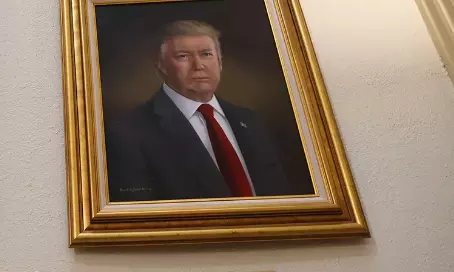 Trump Calls His Colorado Capitol Portrait Distorted, Demands Removal
