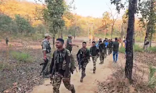 Three Naxalites Killed in Encounter with Security Forces in Chhattisgarh Three Naxalites Killed in Encounter with Security Forces in Chhattisgarh
