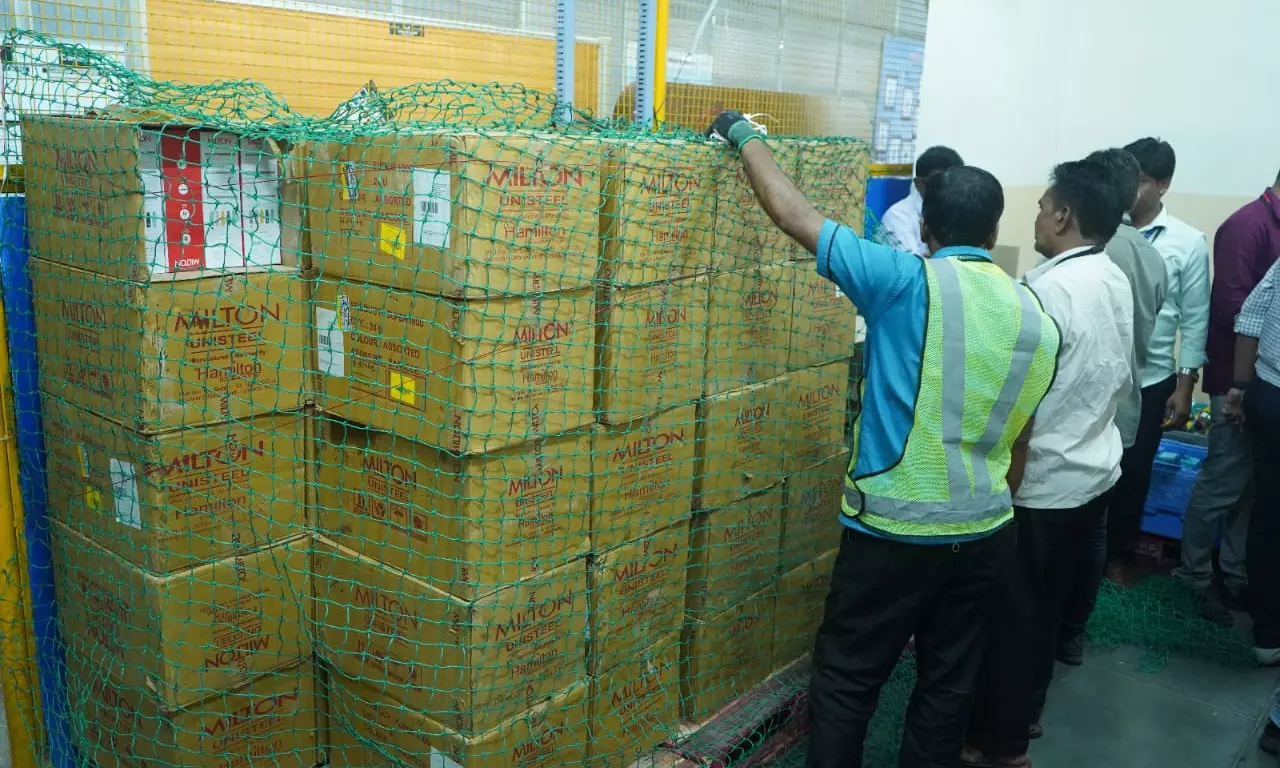 BIS Raids Amazon Warehouse at Shamshabad Airport City; Seizes 2783 uncertified products