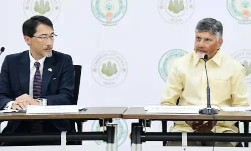 CM Naidu Meets Japanese Ambassador and Business Delegation