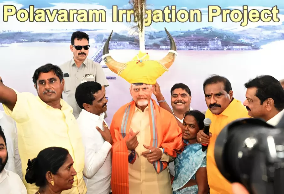 Polavaram: CM promises to complete rehabilitation of affected people by 2026 end