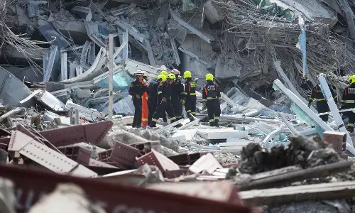 Thai defence minister says 90 missing, 3 dead at site of high-rise under construction