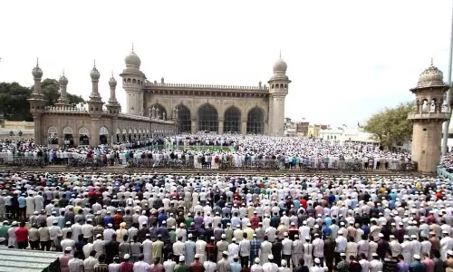 Jummat Ul Vida Held in Hyd Mosques