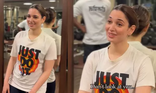 Tamannaah Bhatias workout sets internet on fire