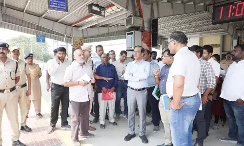 70% of Malkajgiri Rail Station Upgrade Done