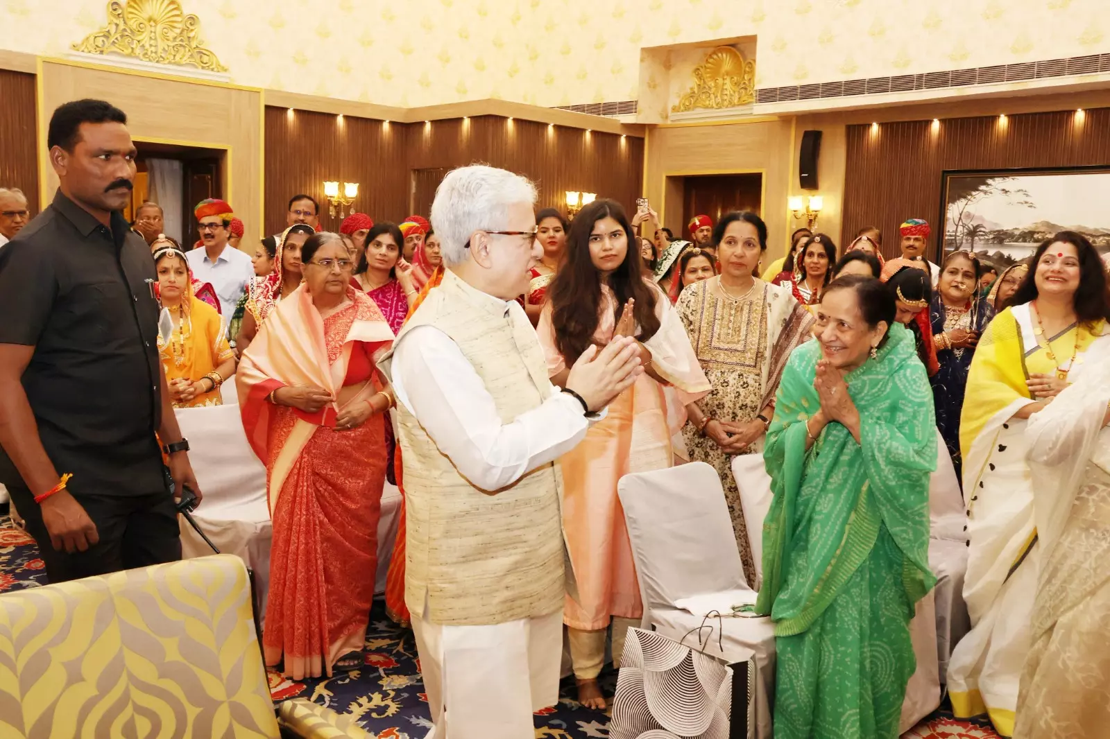 Telangana Governor attends Rajasthan Foundation Day celebrations