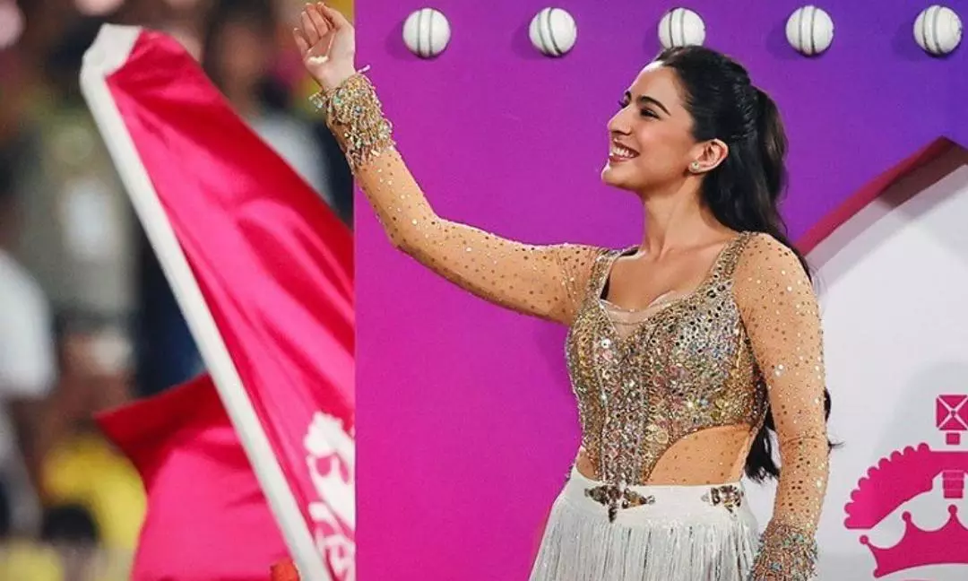 Sara Ali Khan Sets the Stage on Fire at IPL 2025 in Guwahati