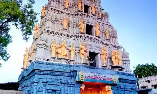 Muslim women offer prayers at Devuni Gadapa Temple Muslim women offer prayers at Devuni Gadapa Temple