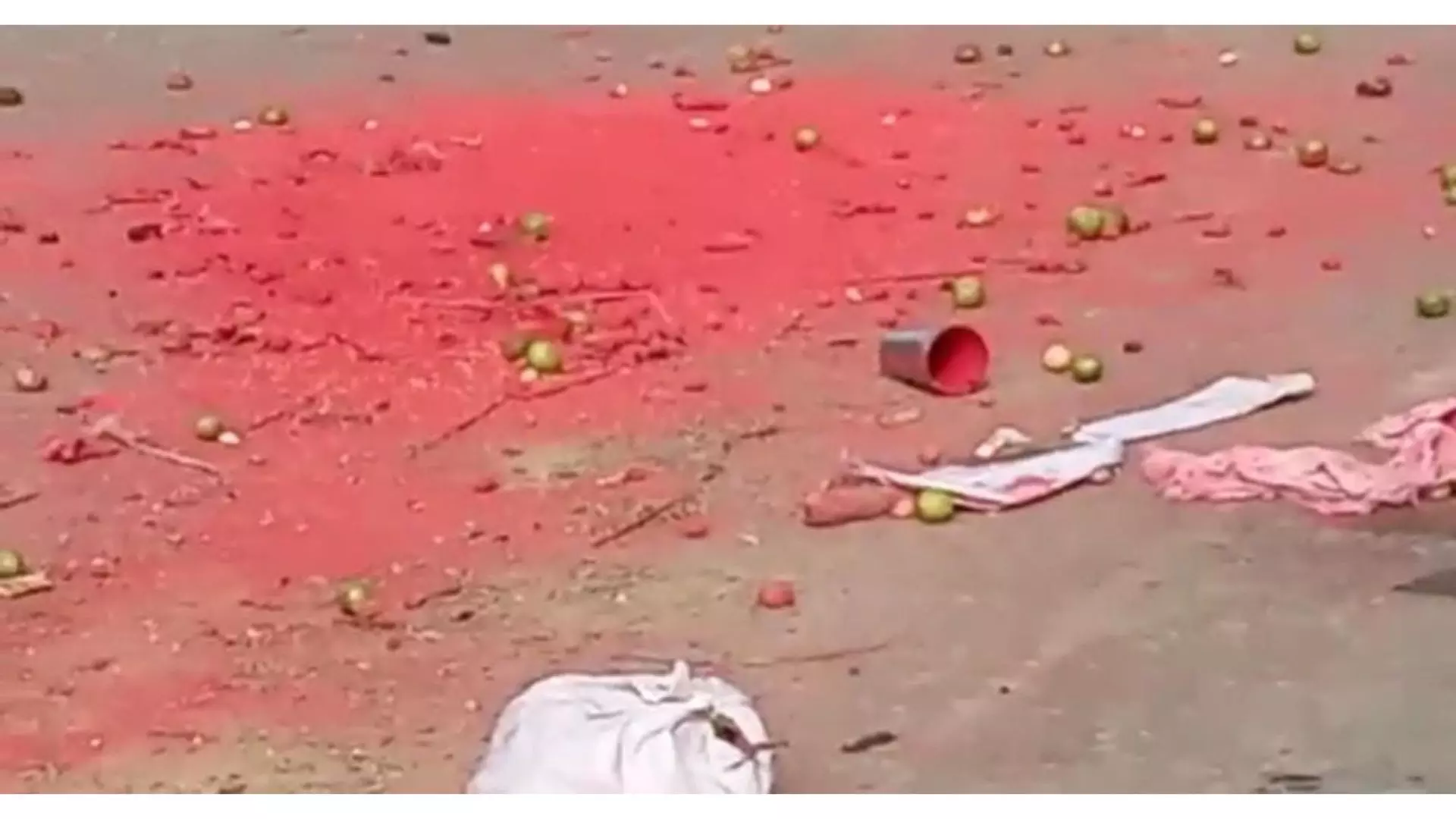 Black magic ritual sparks fear among people
