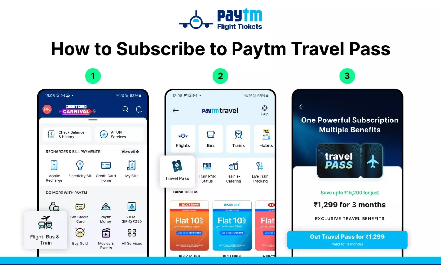 Paytm Launches Travel Pass Subscription Paytm Launches Travel Pass Subscription