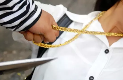 Youth arrested for robbery of gold ornaments in Bhimavaram Youth arrested for robbery of gold ornaments in Bhimavaram