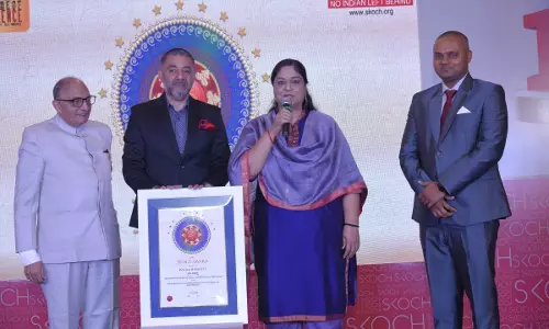 Telangana Prisons department wins prestigious SKOCH award in New Delhi
