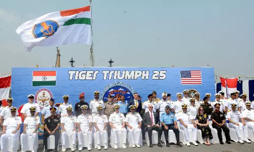 Indo-US Joint Naval Exercise Begins in Vizag