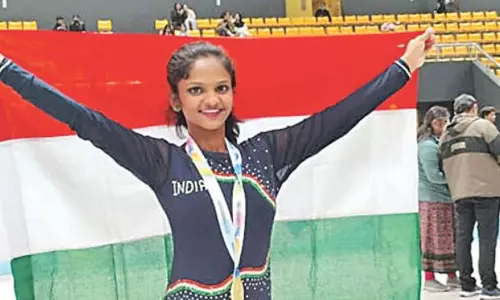 AP skater Chaitra Deepika shines at Taiwan Open with triple medal haul