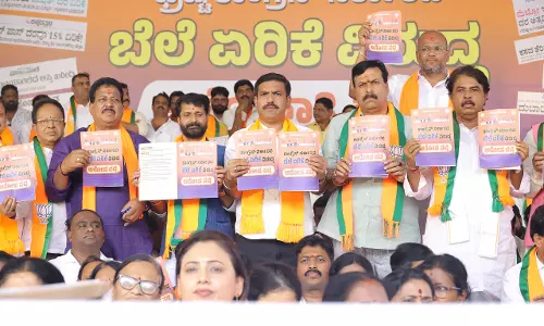 Karnataka: BJP to launch Jana Aakrosh Yatra against price hike