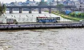 TG Curbs Construction Near Musi, Esa River Banks