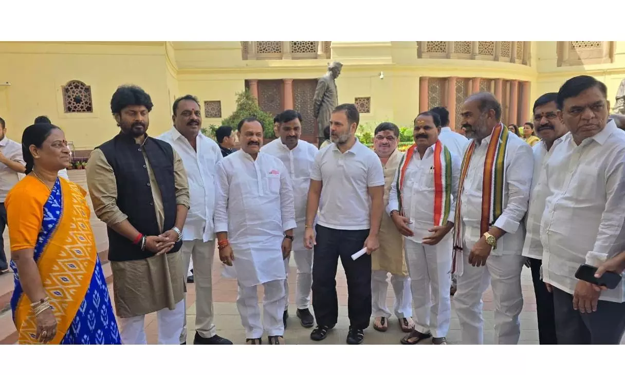Telangana BC Leaders from Cong Meet Sonia and Rahul; seek two more cabinet berths for BCs