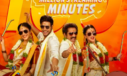 A Big Ugadi Blockbuster: Mazaka Takes Zee5 by Storm with 100 Million Streaming Minutes! A Big Ugadi Blockbuster: Mazaka Takes Zee5 by Storm with 100 Million Streaming Minutes!