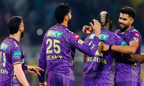 KKR beat SRH by 80 runs KKR beat SRH by 80 runs