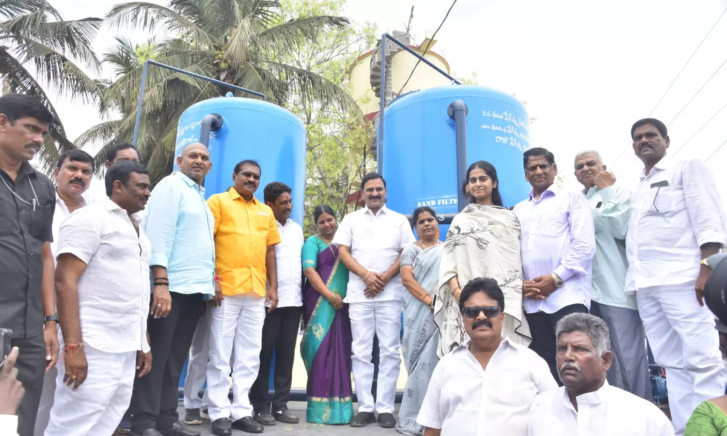 Vegesna Foundation develops drinking water ponds at Rs 35 crore