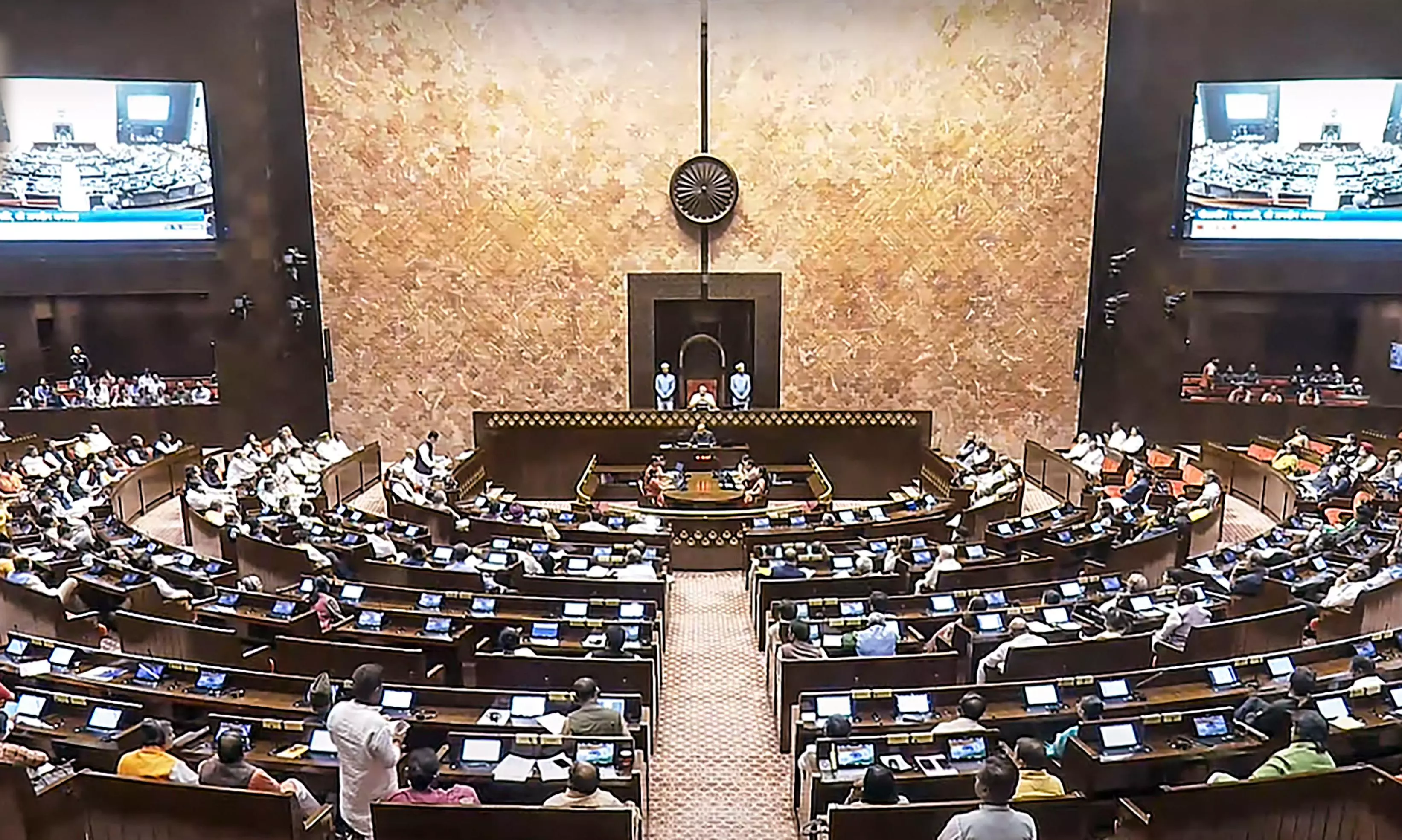 Rajya Sabha confirms imposition of Presidents rule in Manipur Rajya Sabha confirms imposition of Presidents rule in Manipur