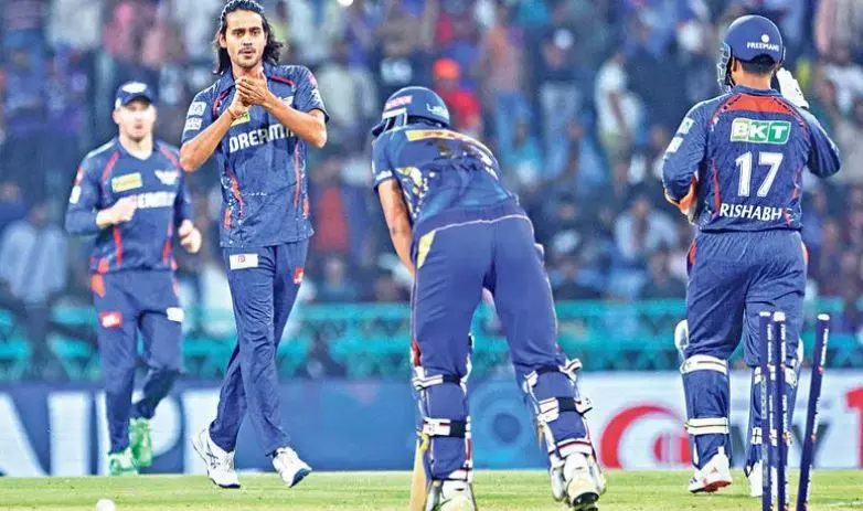 LSG beat MI by 12 runs