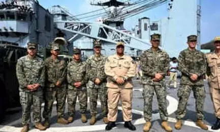 US Navy personnel impressed by Vizag’s beauty, food US Navy personnel impressed by Vizag’s beauty, food