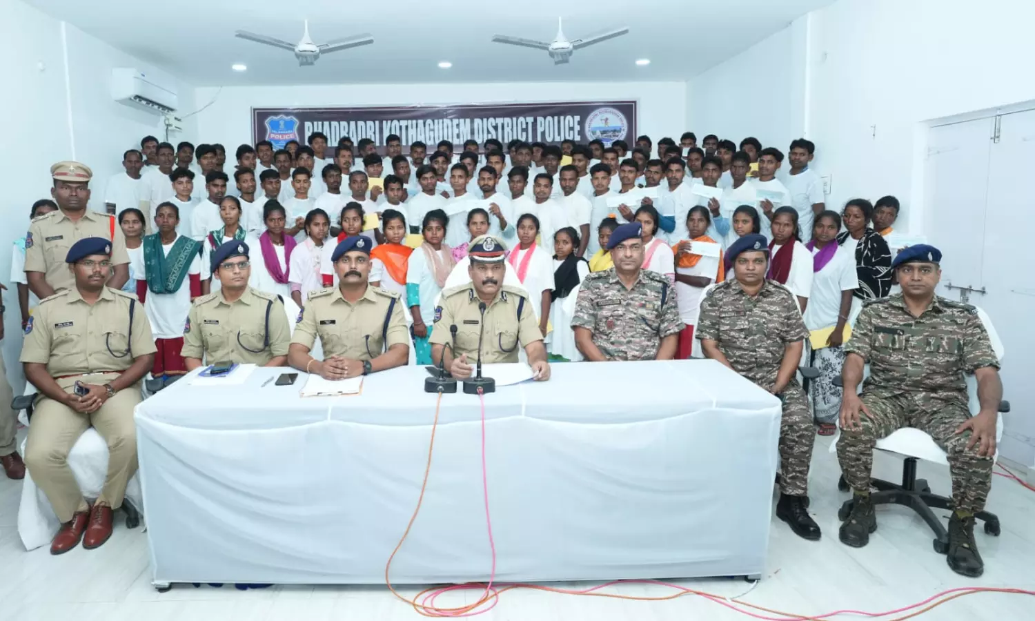 86 members of banned CPI (Maoist) surrendered in Bhadradri Kothagudem