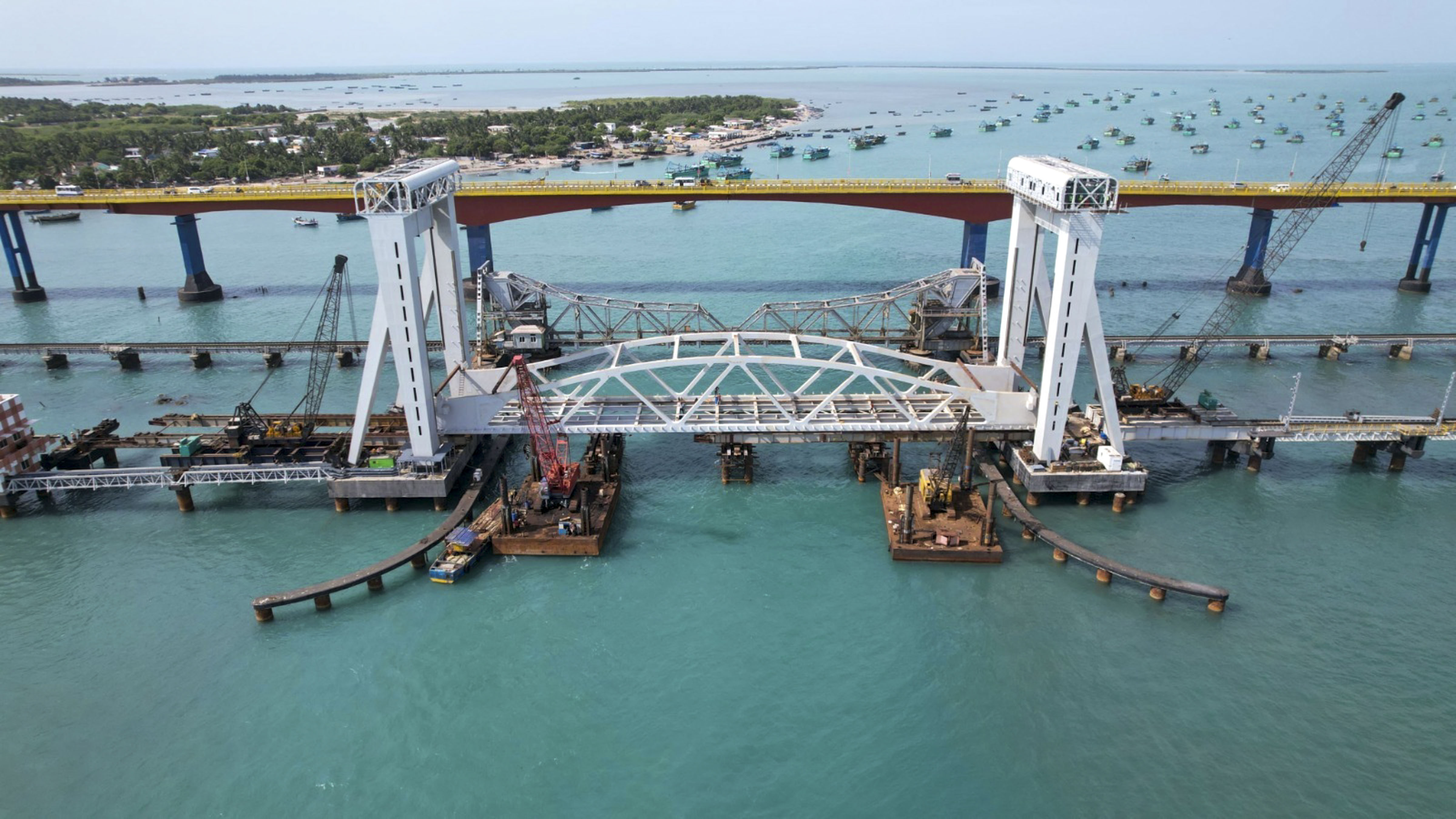 PM to open India's first vertical lift sea bridge in Rameswaram