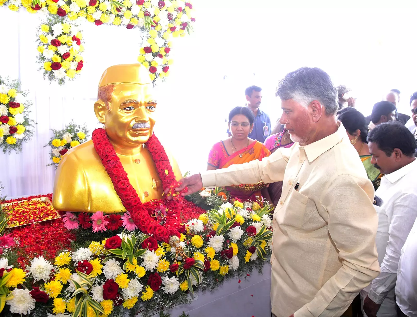 TDP govt focussed on uplifting underprivileged, inspired by Jagjivan Ram: Andhra CM Naidu