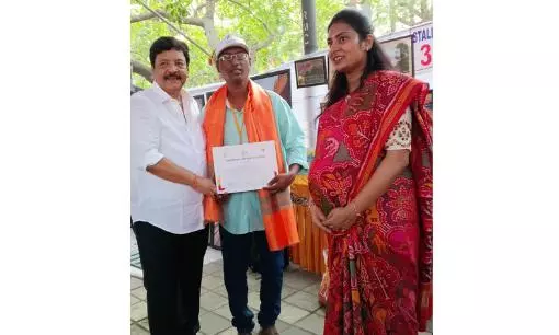 Visakha Artists Shine at Amaravati Chitra Kala Veedhi Art Exhibition