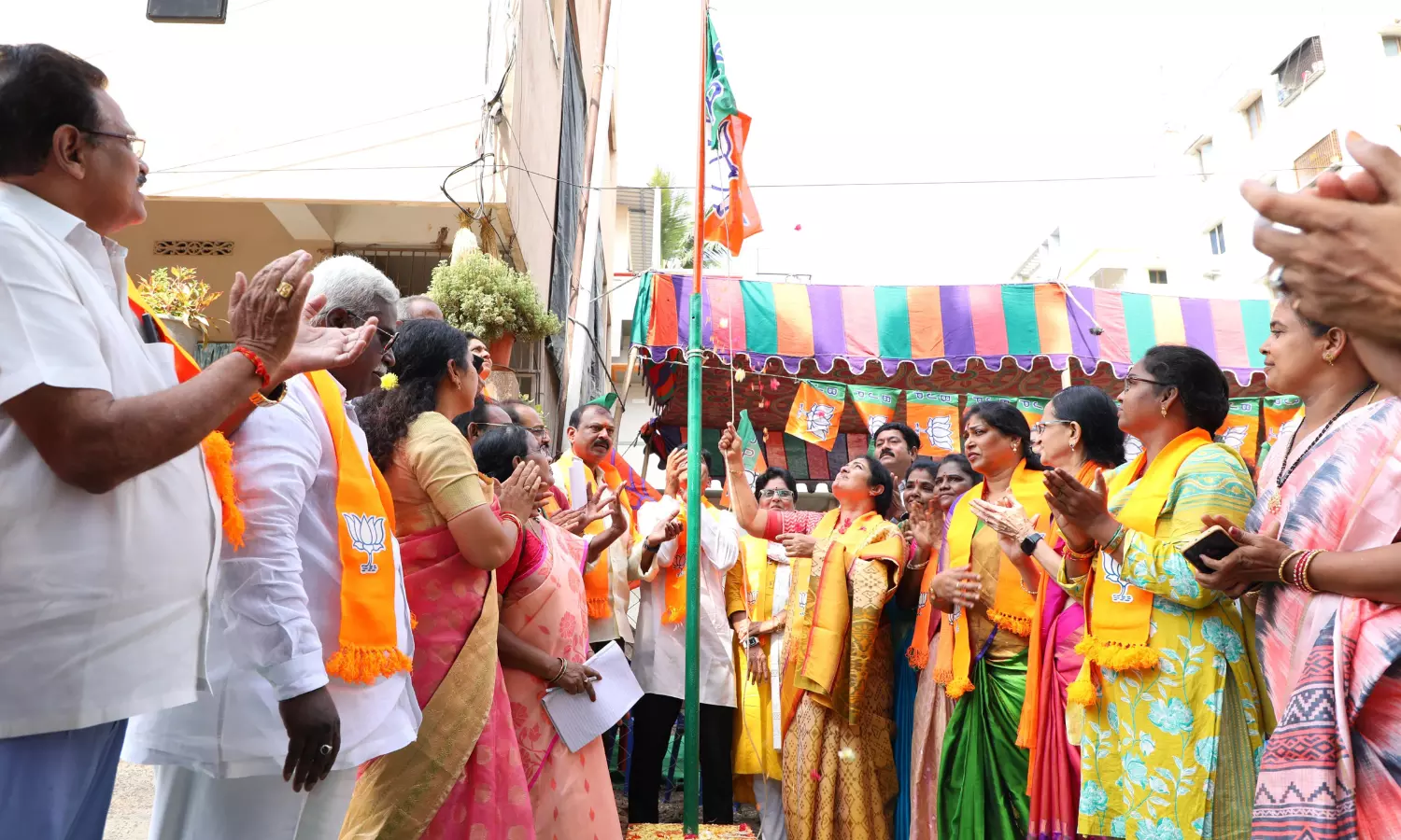 Sri Ram Shobha Yatra taken out in Rajamahendravaram