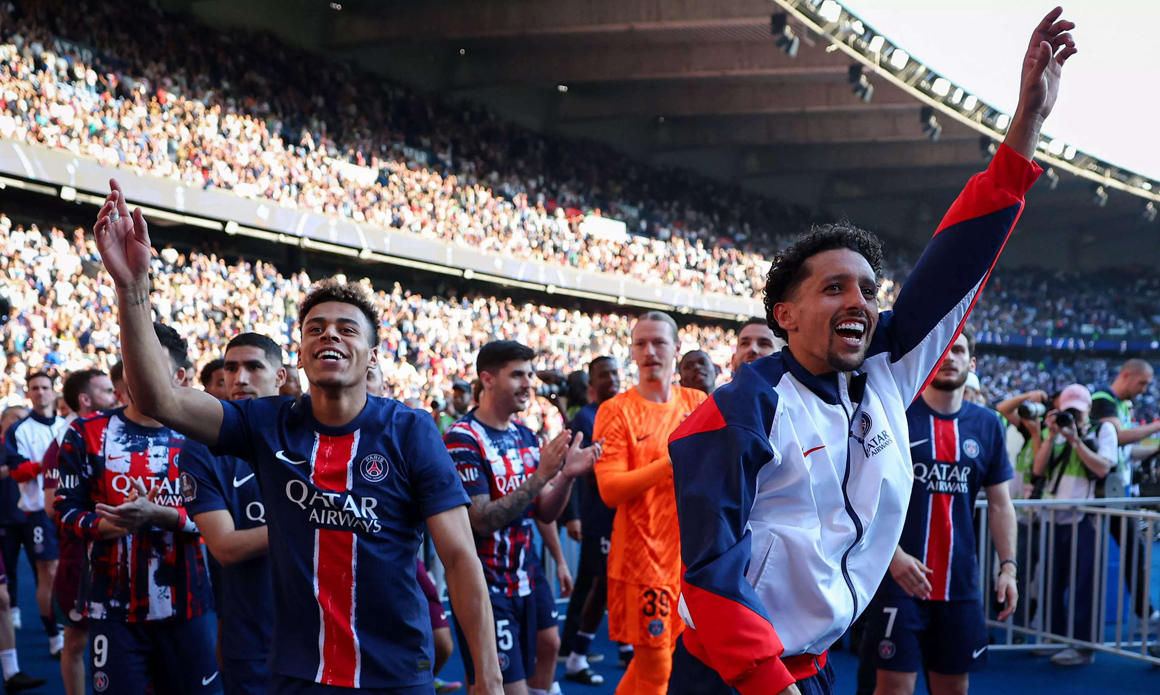 Paris Saint-Germain Clinch 13th Ligue 1 Title Paris Saint-Germain Clinch 13th Ligue 1 Title