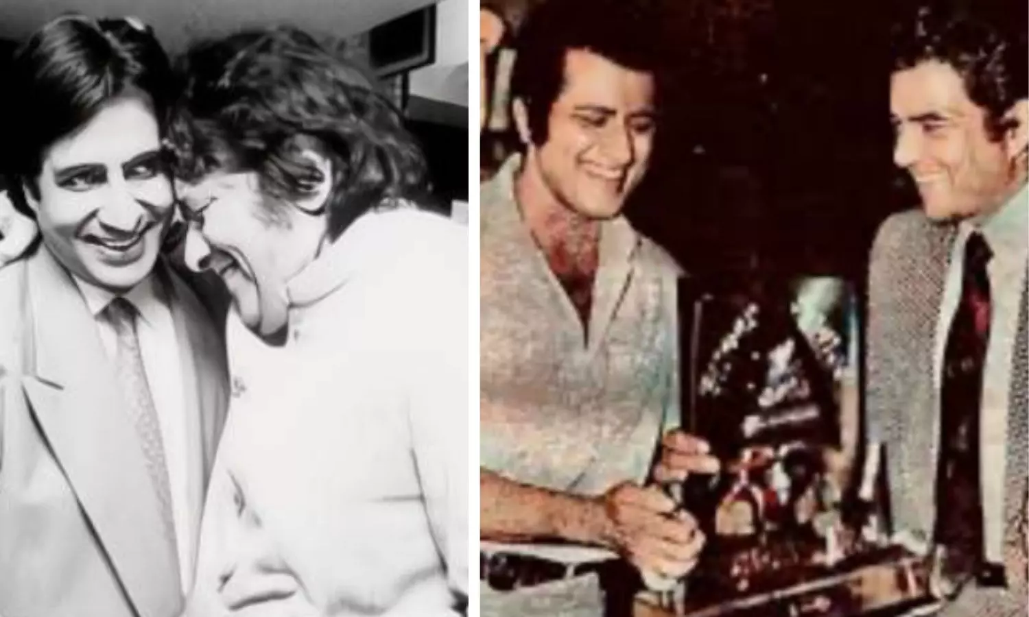 Amitabh, Dharmendra Share Tributes to Manoj Kumar with Unseen Photos Amitabh, Dharmendra Share Tributes to Manoj Kumar with Unseen Photos