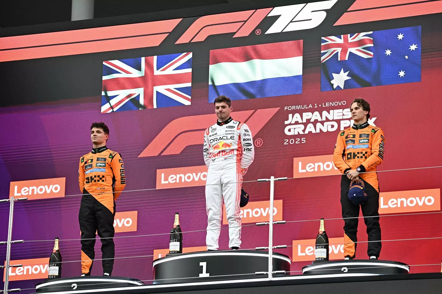 Max Verstappen wins the Japanese Grand Prix for his first victory of the Formula 1 season