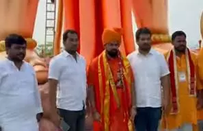 Goshamahal turns saffron as Sri Rama Navami Shobha Yatra draws huge crowd