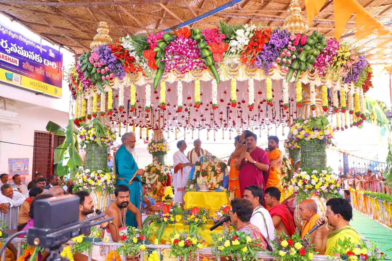 Joginis, transgenders marry Lord Shiva on Rama Navami in Vemulawada