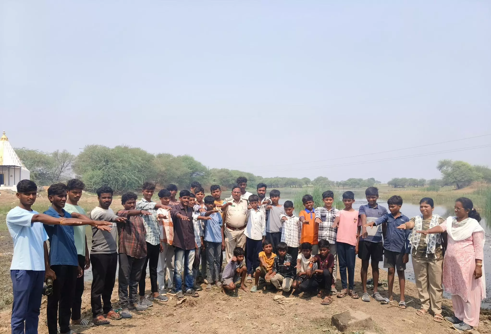 Youth volunteer to clean water bodies in Nirmal