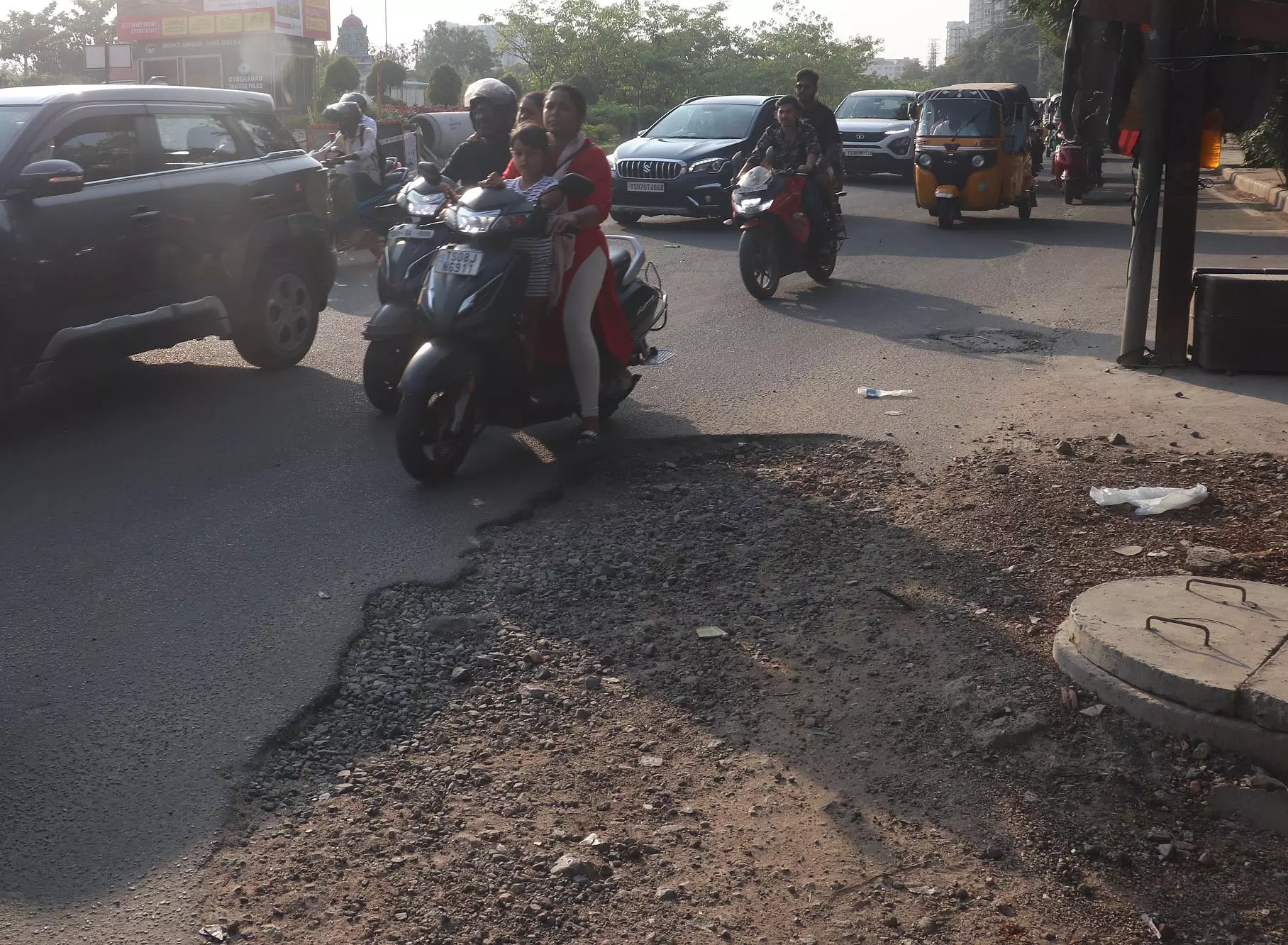 Delay in road restoration causes traffic woes