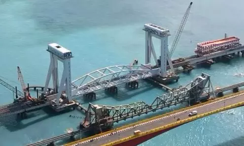 Vizianagaram native led the construction of Pamban bridge