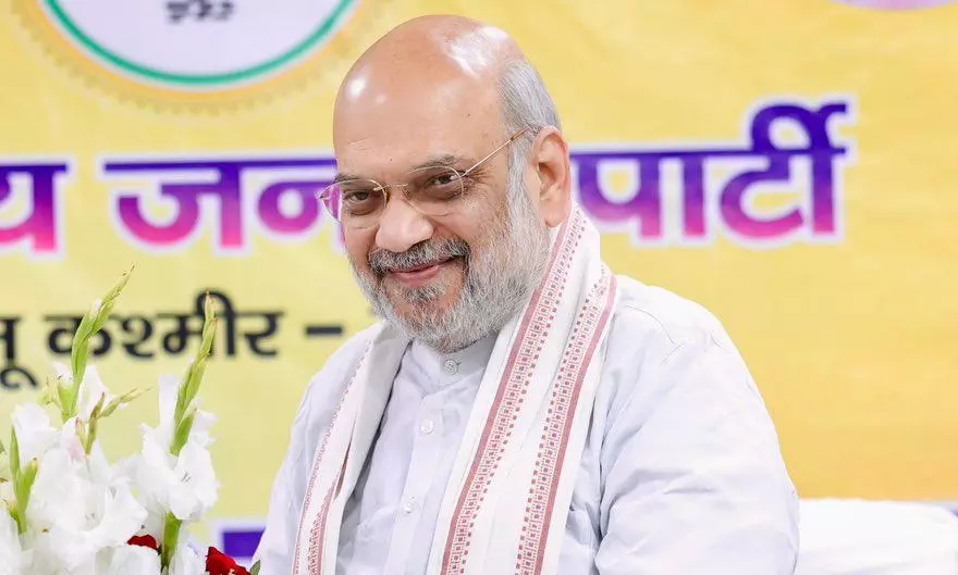 Amit Shah in Jammu; asks BJP workers to remain steadfast in its ‘inspirational’ agenda Amit Shah in Jammu; asks BJP workers to remain steadfast in its ‘inspirational’ agenda