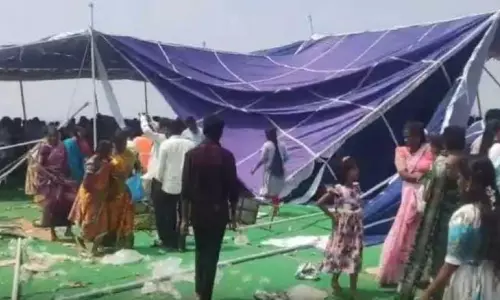 Many Injured During Rama Navami Fete Many Injured During Rama Navami Fete